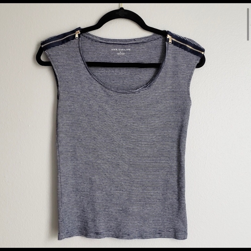 Ann Taylor striped top!